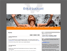 Tablet Screenshot of erikaluckett.com